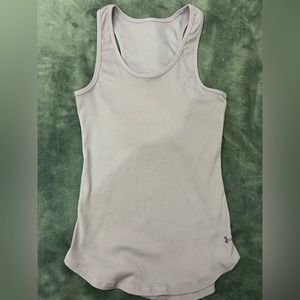 Light Purple/Gray Under Armour Tank Top, Size M
